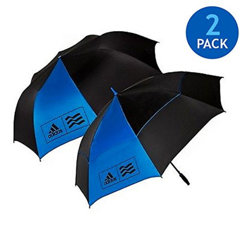 2 Pack Adidas Golf Sports Umbrella Blue Black Colour Brand NEW eBay